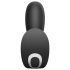 Satisfyer Top Secret Plus - gudrais 3 zaru vibrators (melns)