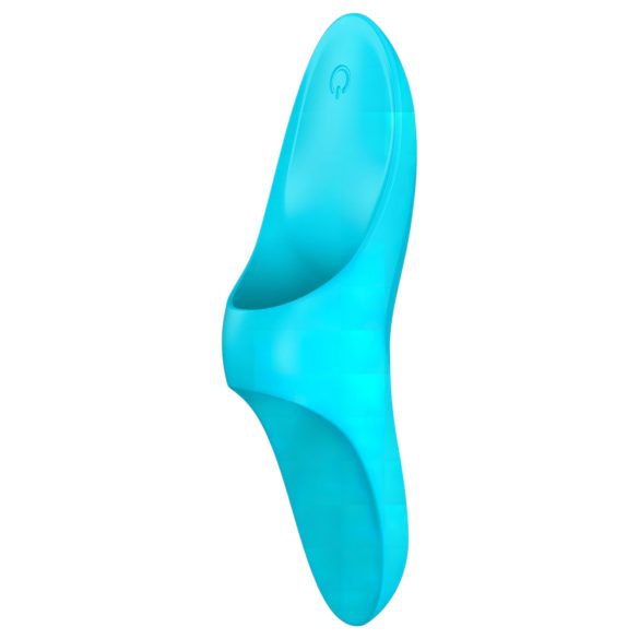 Satisfyer Teaser - uzlādējams, ūdensizturīgs pirkstu vibrators (tirkīzs)
