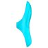 Satisfyer Teaser - uzlādējams, ūdensizturīgs pirkstu vibrators (tirkīzs)