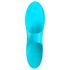 Satisfyer Teaser - uzlādējams, ūdensizturīgs pirkstu vibrators (tirkīzs)