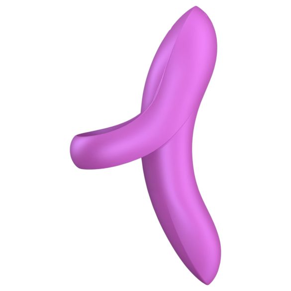 Satisfyer Bold Lover - akumulatora ūdensizturīgs pirksta vibrators rozā