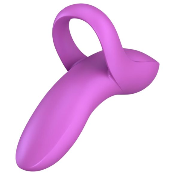 Satisfyer Bold Lover - akumulatora ūdensizturīgs pirksta vibrators rozā