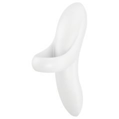   Satisfyer Bold Lover - pirkstu vibrators uzlādējams ūdensizturīgs balts
