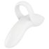 Satisfyer Bold Lover - uzlādējams, ūdensizturīgs pirkstu vibrators (balts)