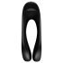 Satisfyer Candy Cane - uzlādējams, ūdensizturīgs divzaru vibrators (melns)