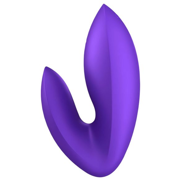 Satisfyer pirkstu vibrators uzlādējams ūdensizturīgs violets