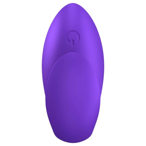 Satisfyer pirkstu vibrators uzlādējams ūdensizturīgs violets