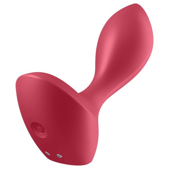 Satisfyer Backdoor Lover - uzlādējams, ūdensizturīgs anālais vibrators (sarkans)