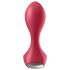 Satisfyer Backdoor Lover - uzlādējams, ūdensizturīgs anālais vibrators (sarkans)