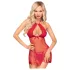 Penthouse babydoll un stringi ar mežģīnēm, sarkanā krāsā - L/XL