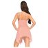 Penthouse Sweet Beast — rozā babydoll komplekts