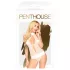 Penthouse bodijs ar kakla lenti baltā krāsā - L/XL