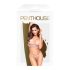 Penthouse Double Spice - mežģīņu krūštura komplekts (nude)