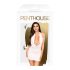 Penthouse Heart Rob - halterneck kleita un stringi (balti) - M/L