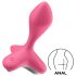 Satisfyer Game Changer - uzlādējams anālais vibrators (rozā)
