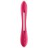 Satisfyer Elastic Joy - uzlādējams, elastīgs pāra vibrators (sarkans)