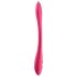 Satisfyer Elastic Joy - uzlādējams, elastīgs pāra vibrators (sarkans)