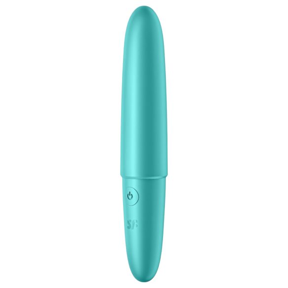 Satisfyer vibrators ūdensizturīgs Ultra Power Bullet 6 tirkīza