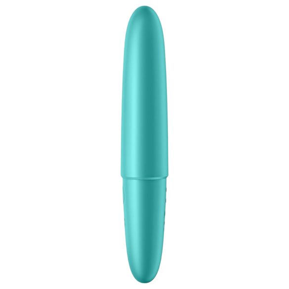 Satisfyer vibrators ūdensizturīgs Ultra Power Bullet 6 tirkīza