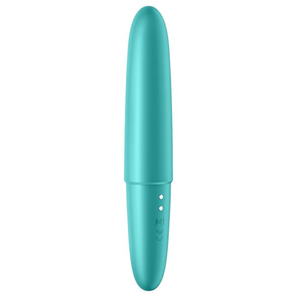 Satisfyer vibrators ūdensizturīgs Ultra Power Bullet 6 tirkīza