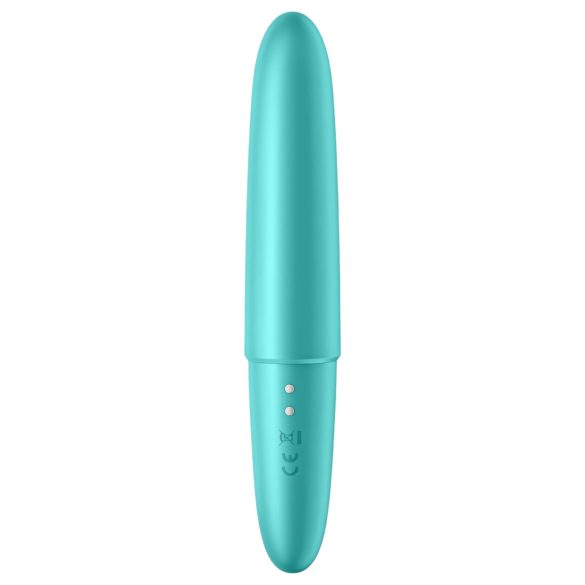 Satisfyer vibrators ūdensizturīgs Ultra Power Bullet 6 tirkīza