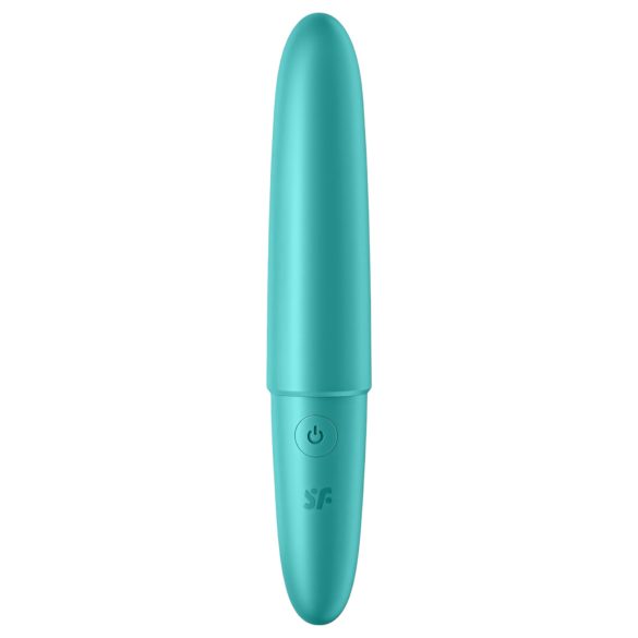 Satisfyer vibrators ūdensizturīgs Ultra Power Bullet 6 tirkīza