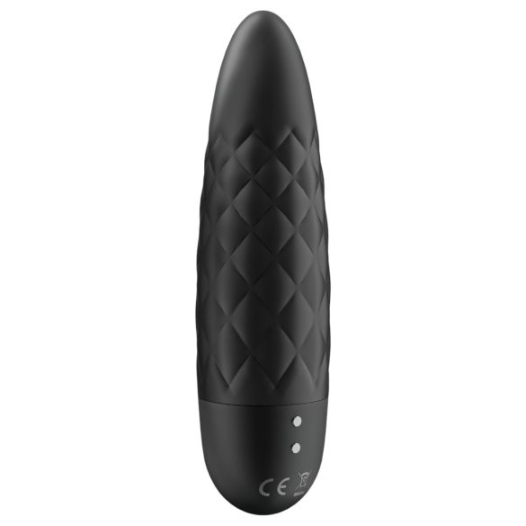 Satisfyer Ultra Power Bullet 5 - ūdensizturīgs vibrators (melns)