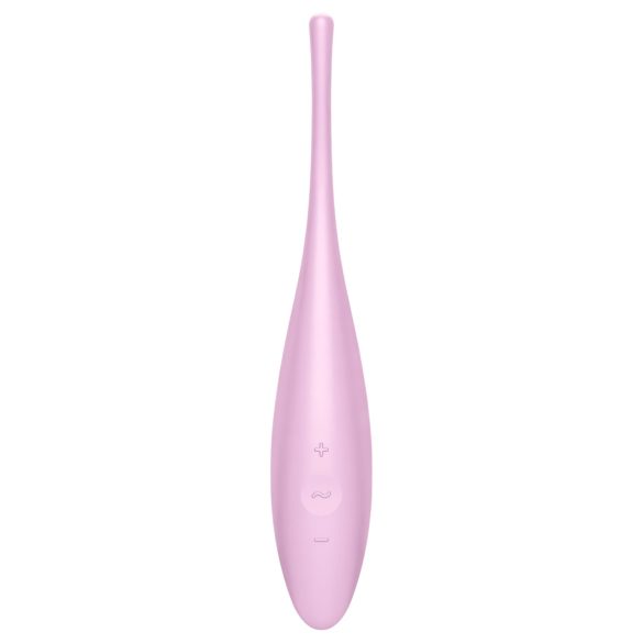 Satisfyer Twirling Joy - gudrs ūdensdrošs klitora vibrators (rozā)