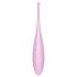 Satisfyer Twirling Joy - gudrs ūdensdrošs klitora vibrators (rozā)