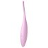 Satisfyer Twirling Joy - gudrs ūdensdrošs klitora vibrators (rozā)