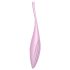 Satisfyer Twirling Joy - gudrs ūdensdrošs klitora vibrators (rozā)