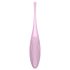 Satisfyer Twirling Joy - gudrs ūdensdrošs klitora vibrators (rozā)