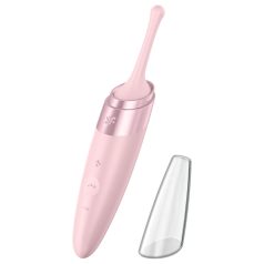   Satisfyer Twirling Delight - ūdensizturīgs klitora vibrators rozā