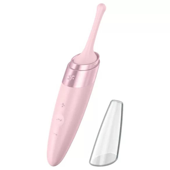 Satisfyer Twirling Delight - ūdensnecaurlaidīgs klitora vibrators (rozā)