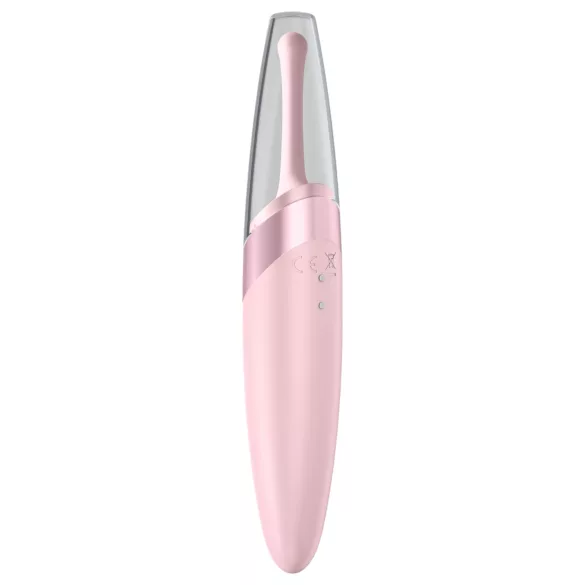 Satisfyer Twirling Delight - ūdensnecaurlaidīgs klitora vibrators (rozā)