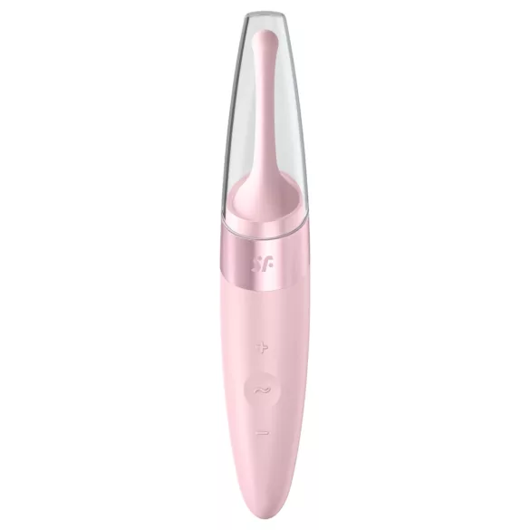 Satisfyer Twirling Delight - ūdensnecaurlaidīgs klitora vibrators (rozā)