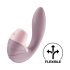 Satisfyer Supernova - bezvadu, pulsējošs 2in1 vibrators (rozā)
