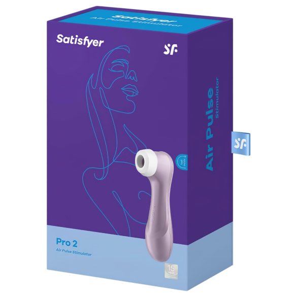 Satisfyer Pro 2 Gen2 - klitora stimulators uzlādējams violets