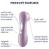 Satisfyer Pro 2 Gen2 - klitora stimulators uzlādējams violets