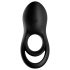 Satisfyer Leģendārais Duo - uzlādējams, vibrējošs dzimumlocekļa gredzens (melns)