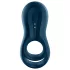 Satisfyer Epic Duo - Lietotnes vadāms vibrējošs dzimumlocekļa gredzens vīriešiem (melns)