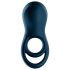 Satisfyer Epic Duo – inteliģentais vibrējošs dzimumlocekļa gredzens (melns)