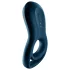 Satisfyer Epic Duo - Lietotnes vadāms vibrējošs dzimumlocekļa gredzens vīriešiem (melns)
