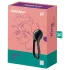 Satisfyer Majestic Duo - uzlādējams ūdensizturīgs erekcijas gredzens melns