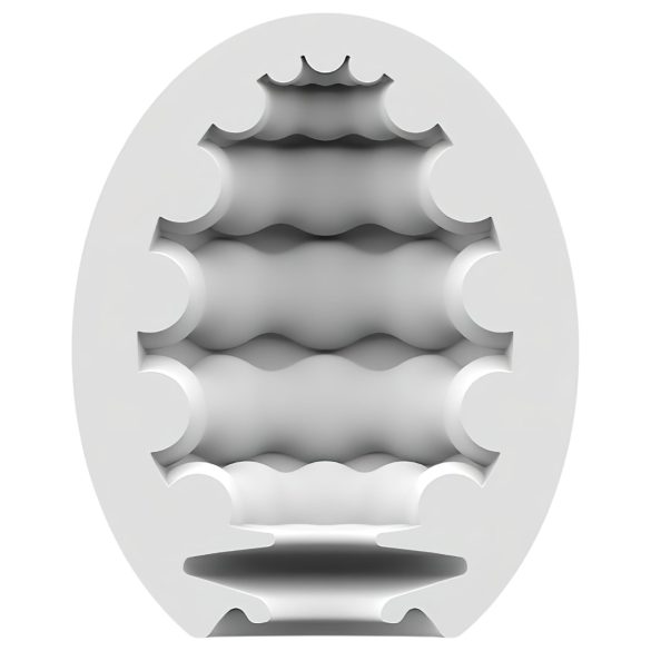 Satisfyer Egg Riffle - masturbators olu vīriešiem silikona