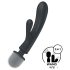Satisfyer Triple Lover - G punkti un masāžas vibrators (sudrabs)
