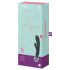 Satisfyer Triple Lover - G punkti un masāžas vibrators (sudrabs)