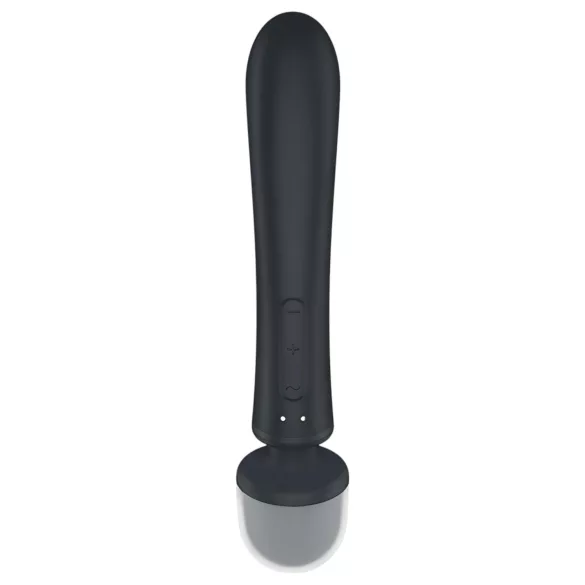 Satisfyer Triple Lover - G-punkta un masāžas vibrators sudraba krāsā