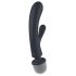Satisfyer Triple Lover - G punkti un masāžas vibrators (sudrabs)