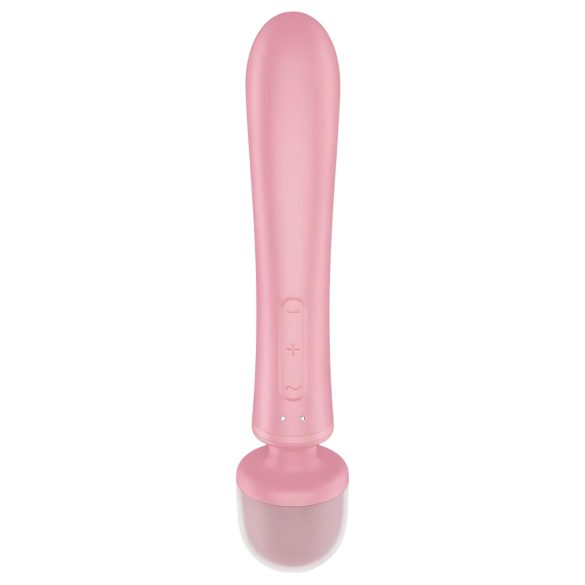 Satisfyer Triple Lover - G-punkta un klitora vibrators rozā